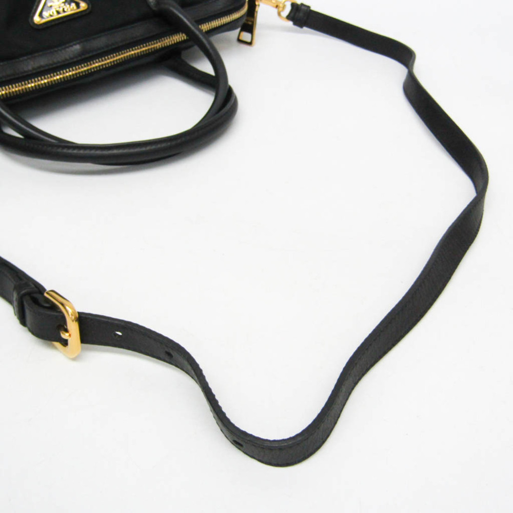 PRADA Black Leather Shoulder Bag - Picture 13 of 16
